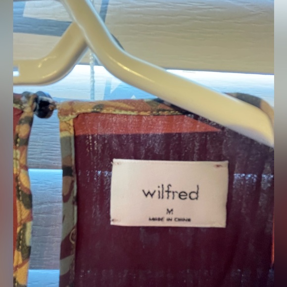 Aritzia Wilfred Daydreamer long sleeve printed dress. - Picture 3 of 4